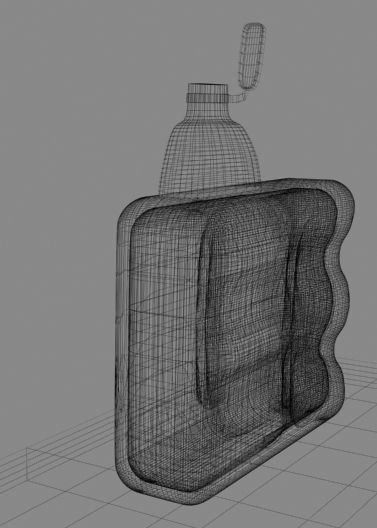 oil bottle 3D model_6