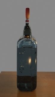 oil bottle 3D model_1