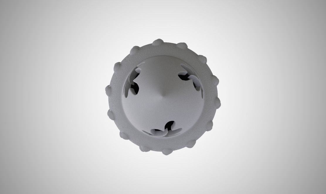 Acorn Necklace 3D print model_14