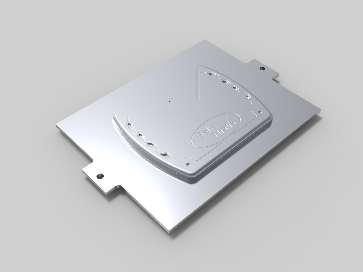 Match plate pattern 01 Free 3D model_4