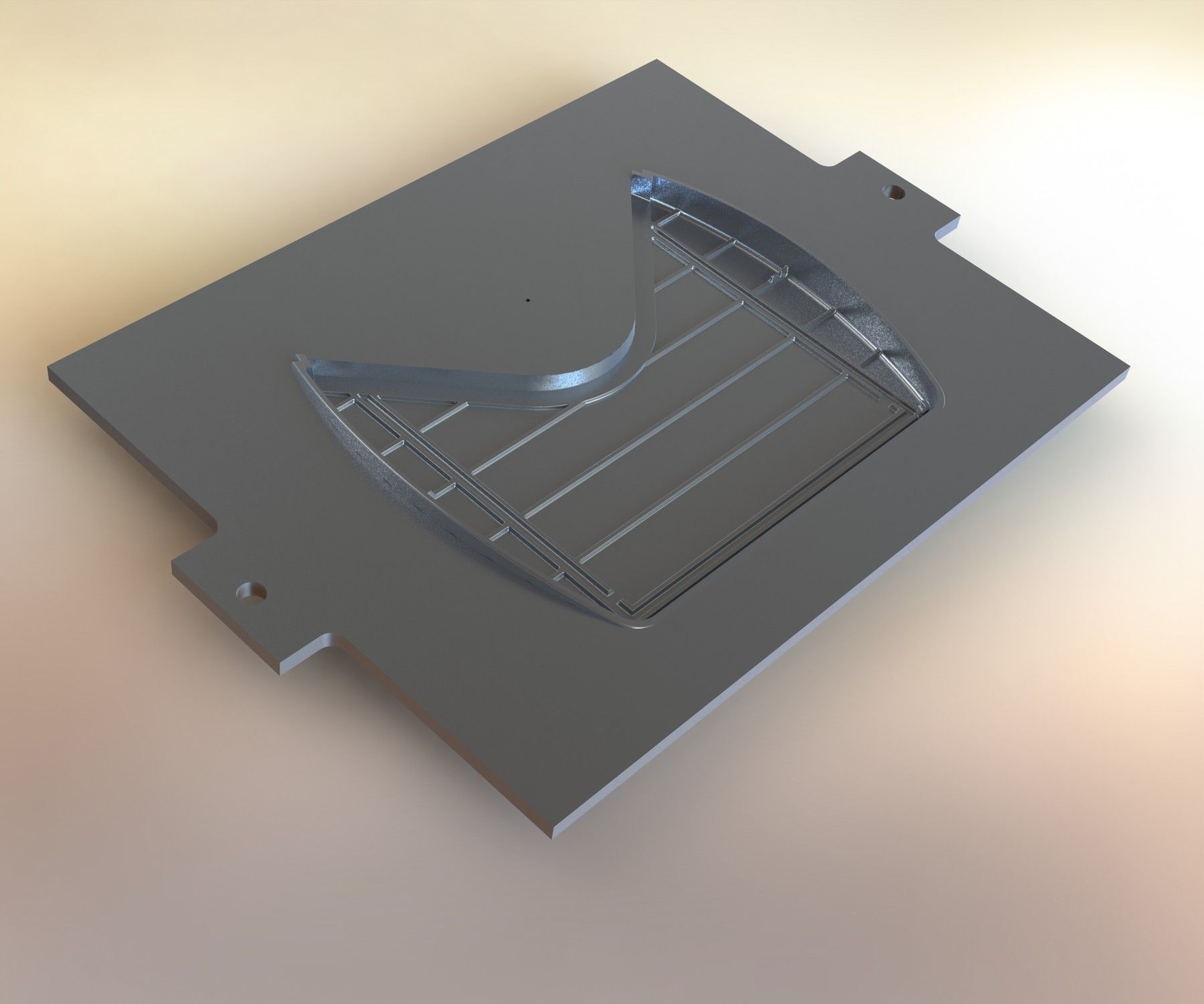 Match plate pattern 01 Free 3D model_3