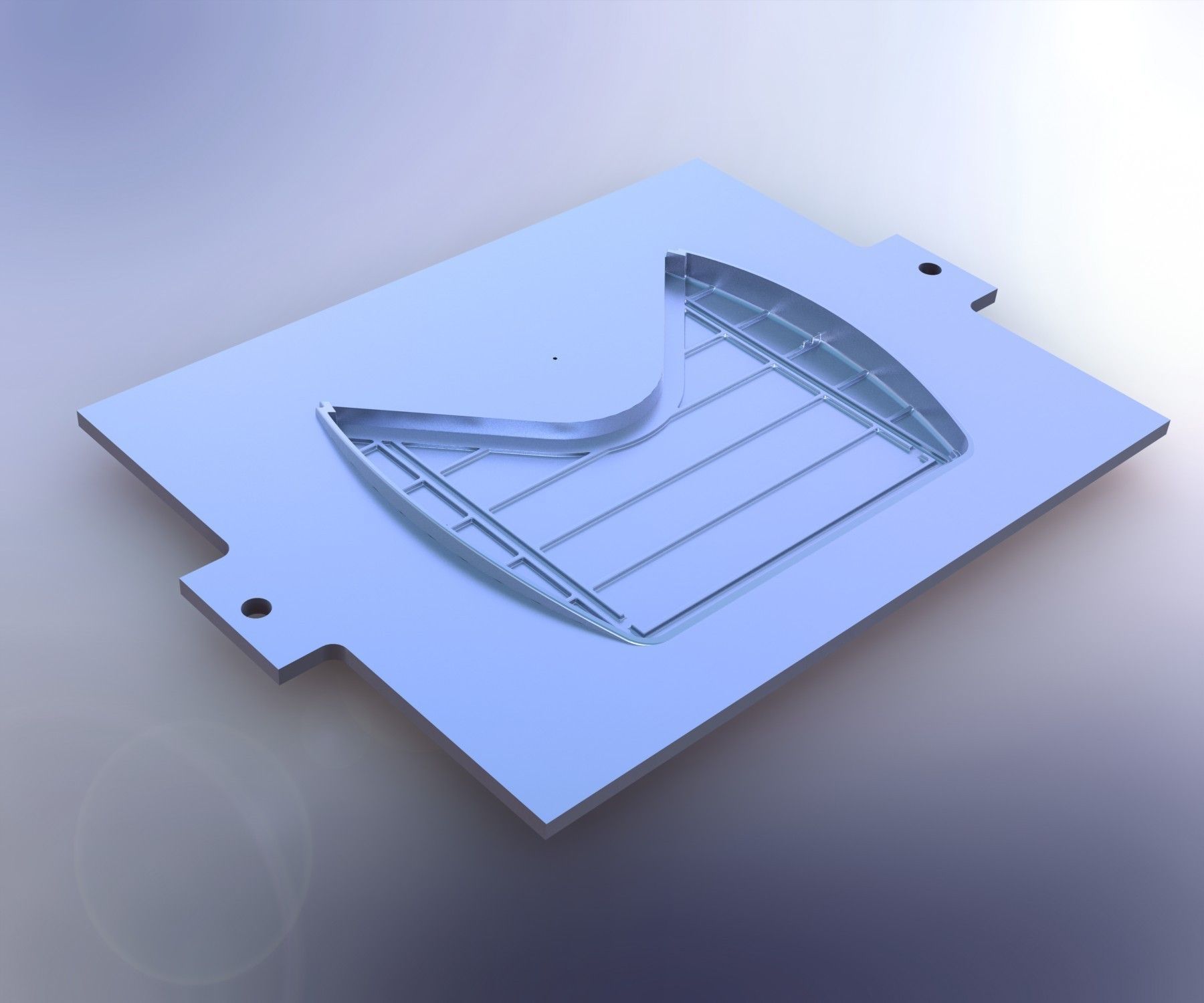 Match plate pattern 01 Free 3D model_2