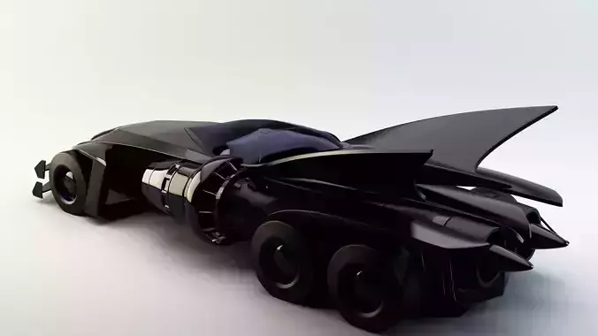 Batimovil batman car with wings