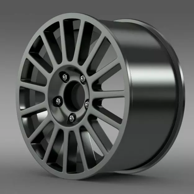 VW Polo R WRC rim 3D model