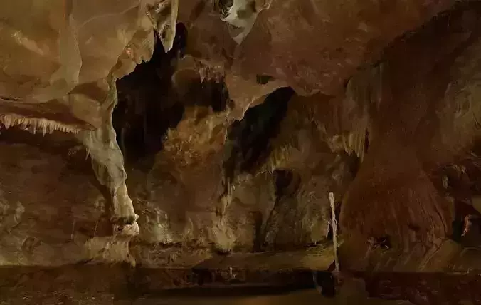 Natural Cave in Spain - Cova del Orgui 3D model