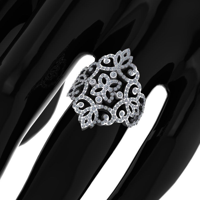 MESS EDEN RING 3D print model_4