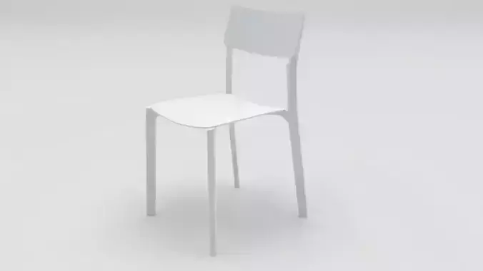 Chair Janinge Low-poly 3D model