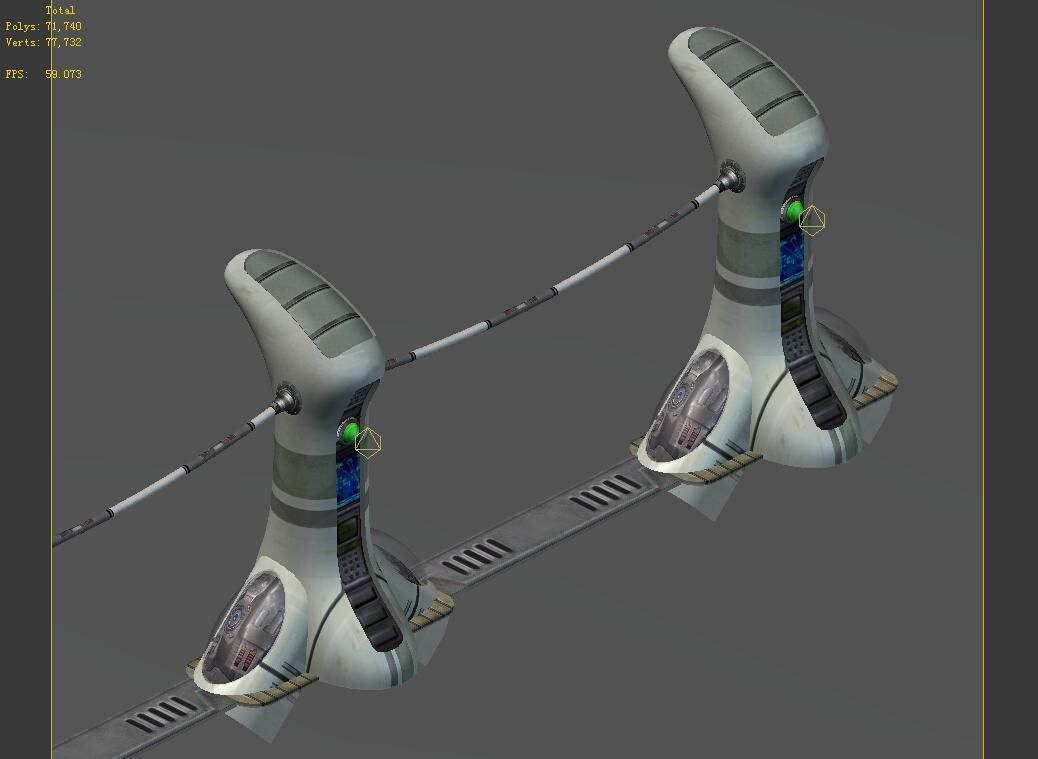 Star Alliance - Roadside Tower 3D model_1