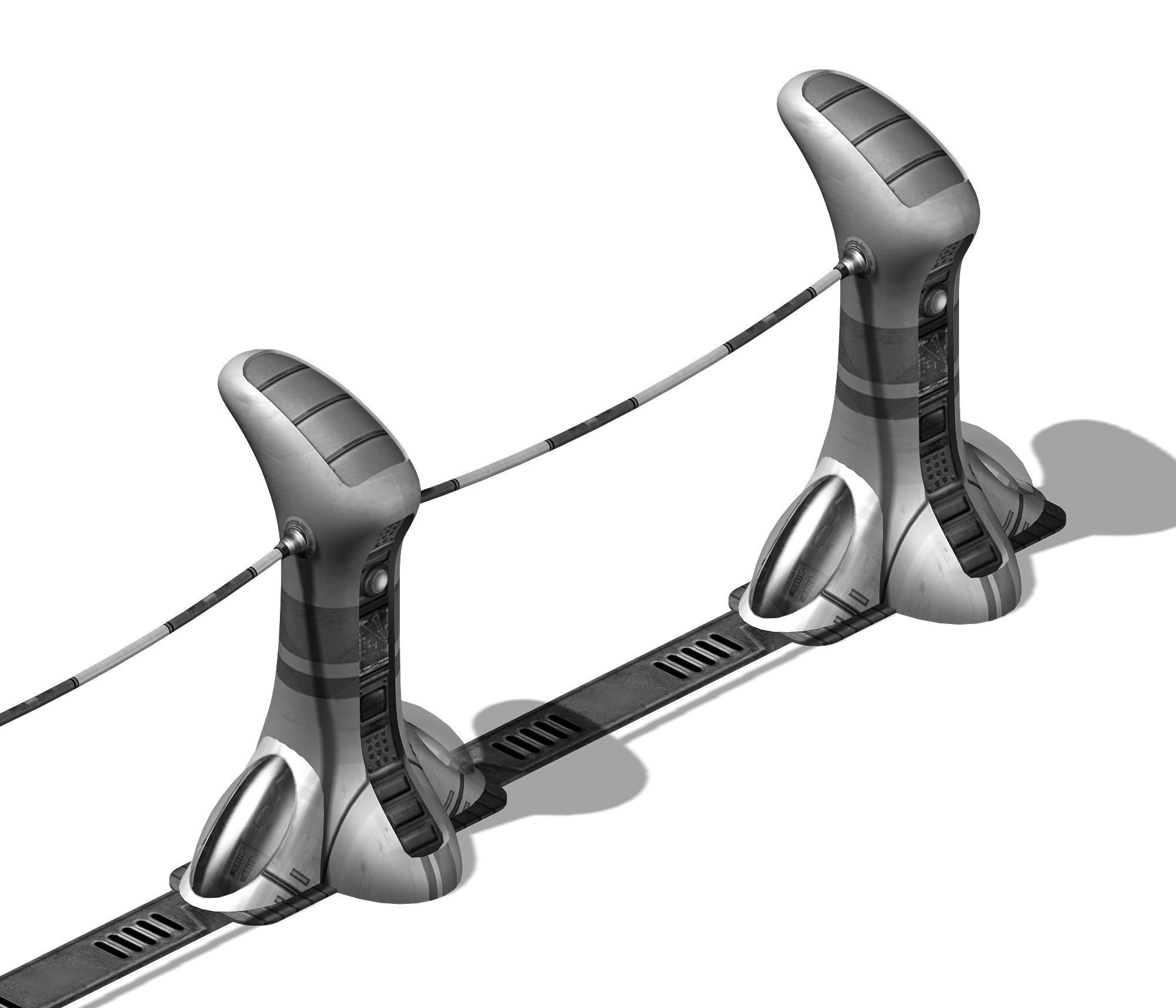 Star Alliance - Roadside Tower 3D model_4