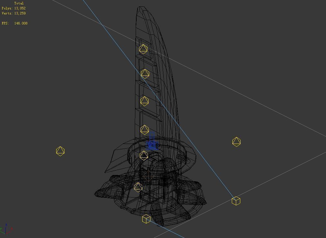 Star Alliance - Pavement Tower 3D model_2