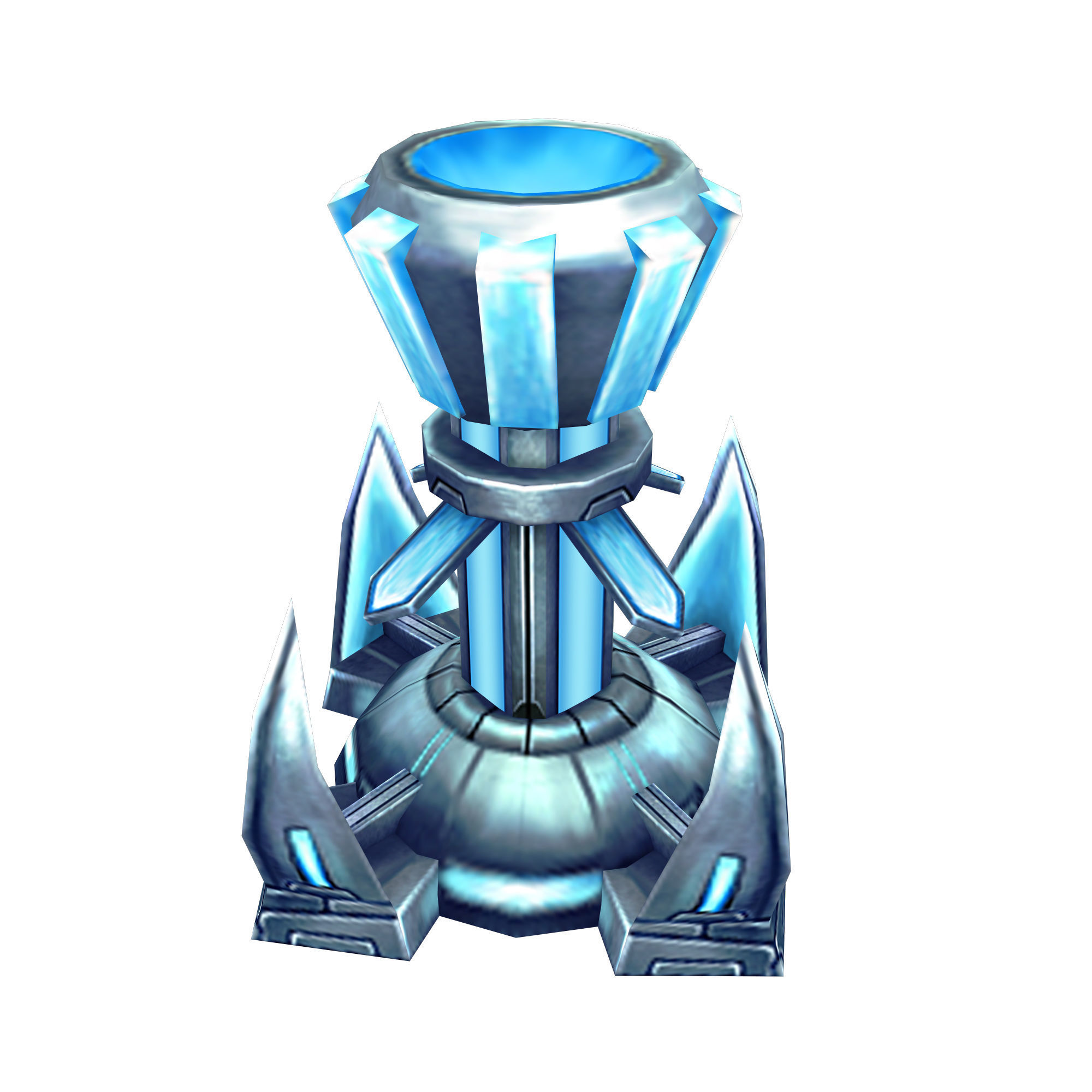 Rotating Fortress - Shock Type 02 3D model_4