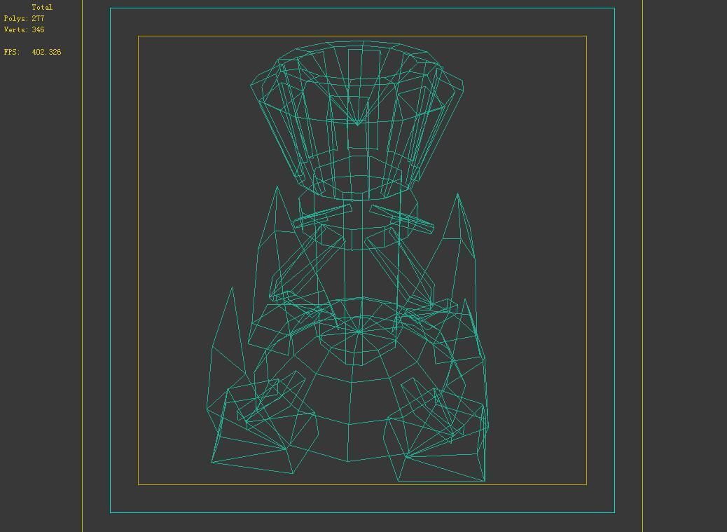 Rotating Fortress - Shock Type 02 3D model_1