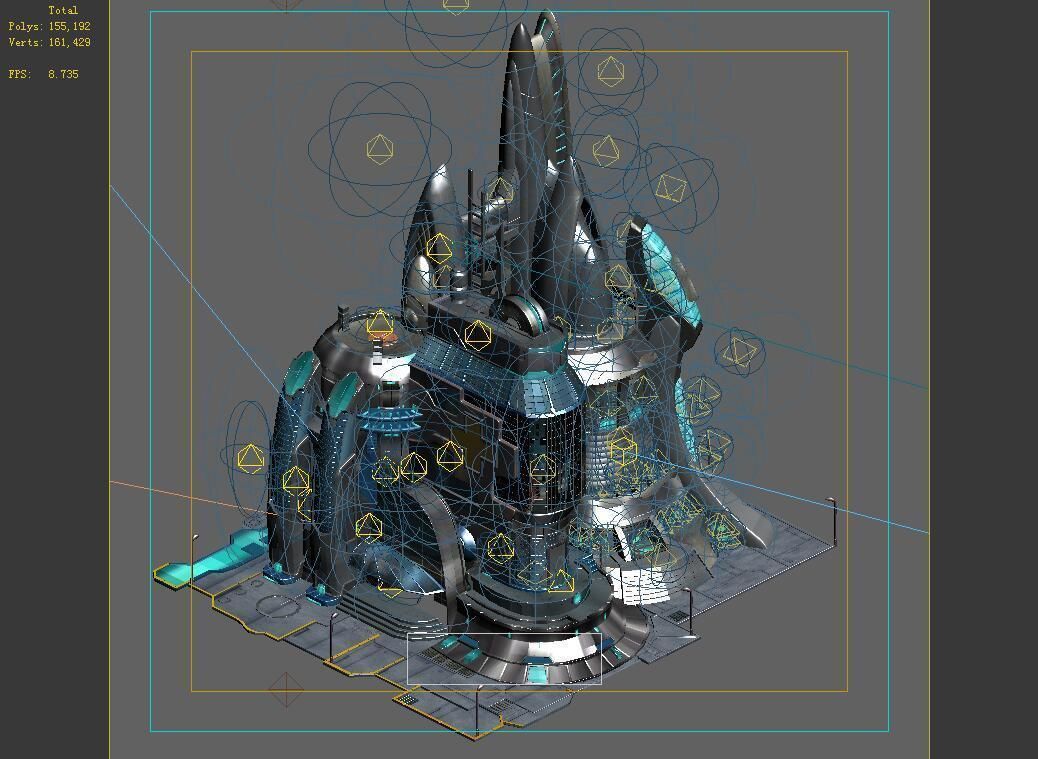 Different dimension - Chengbang Hospital 05 3D model_3