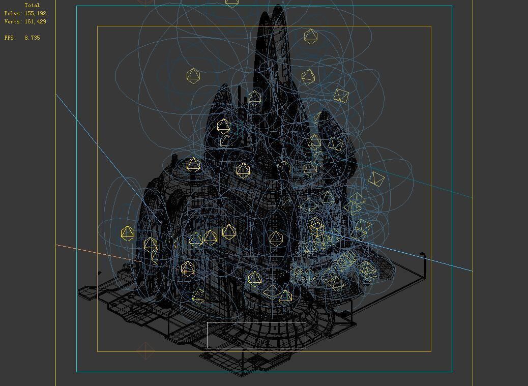 Different dimension - Chengbang Hospital 05 3D model_2