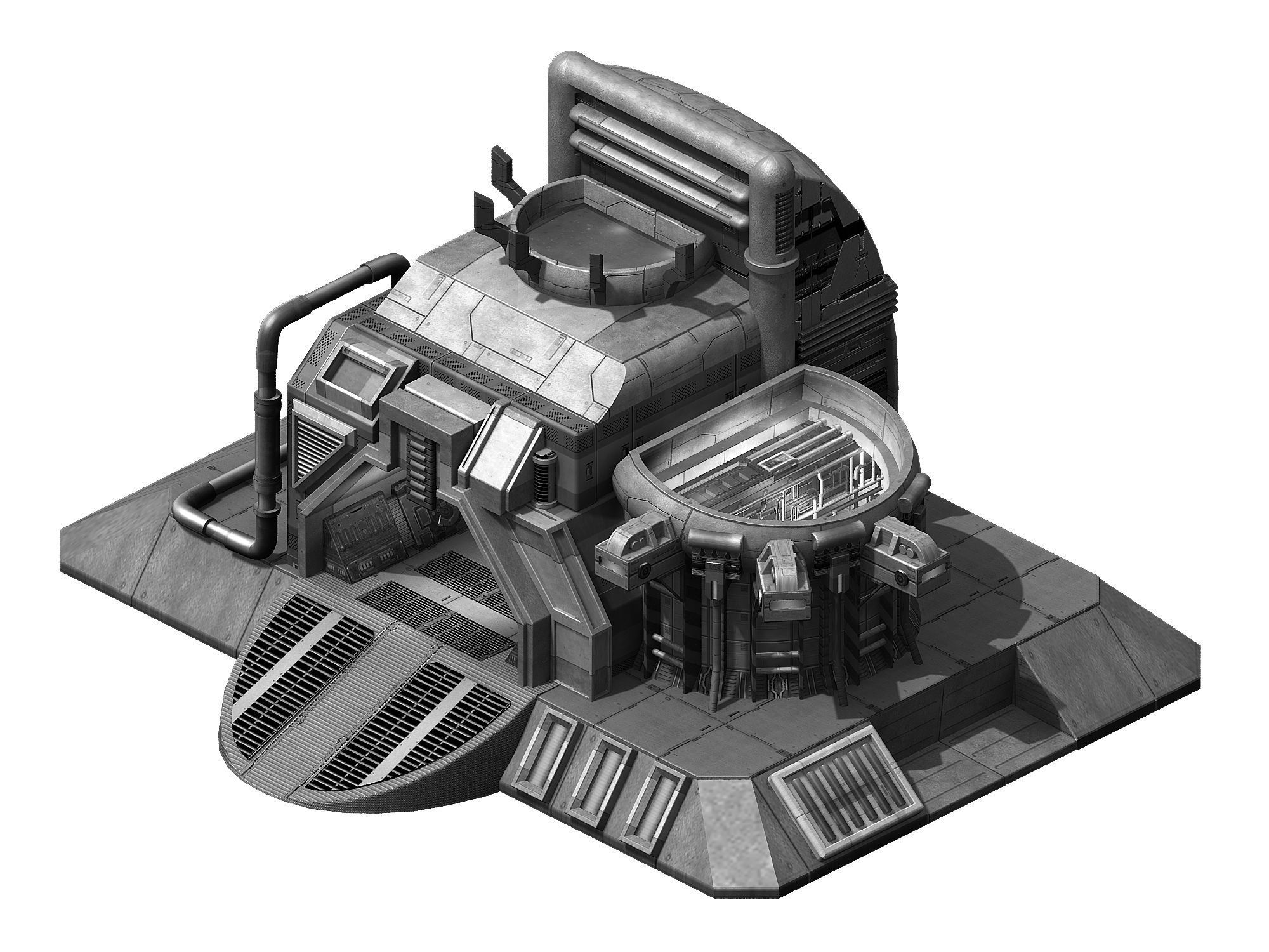 Heterogeneous - Mechanical Construction 02 3D model_4
