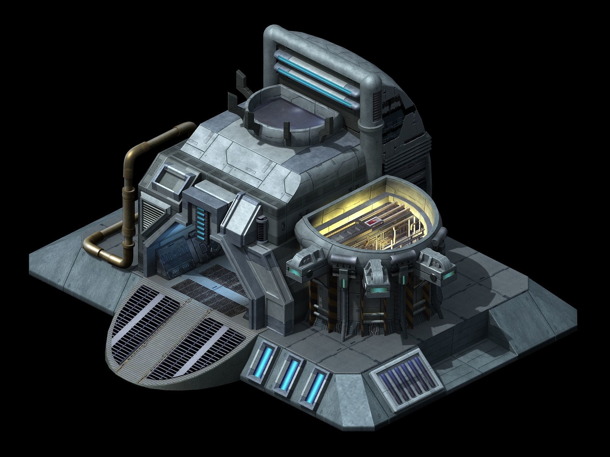 Heterogeneous - Mechanical Construction 02 3D model_3