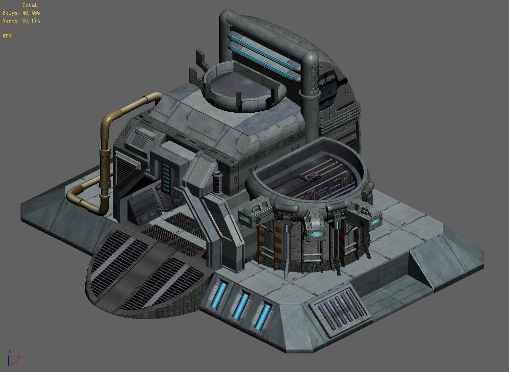 Heterogeneous - Mechanical Construction 02 3D model_1