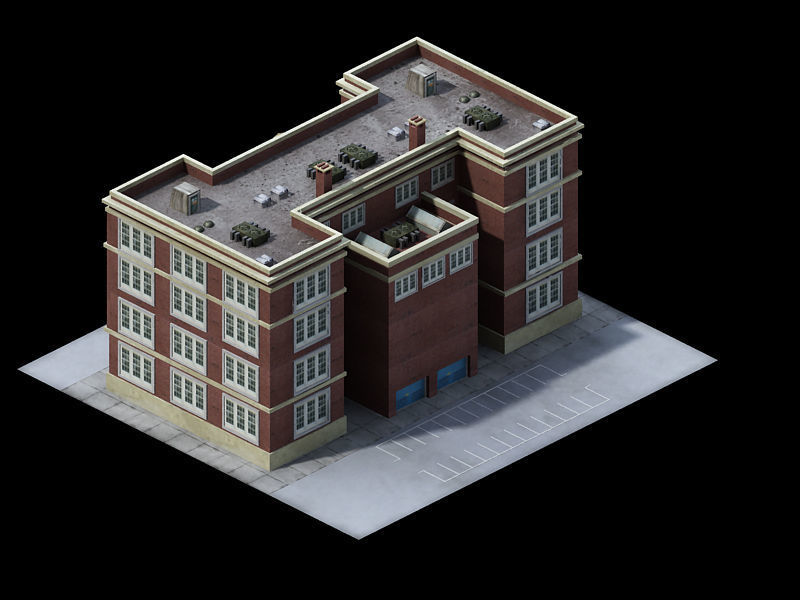 Heterogeneous - Building 03 3D model_1