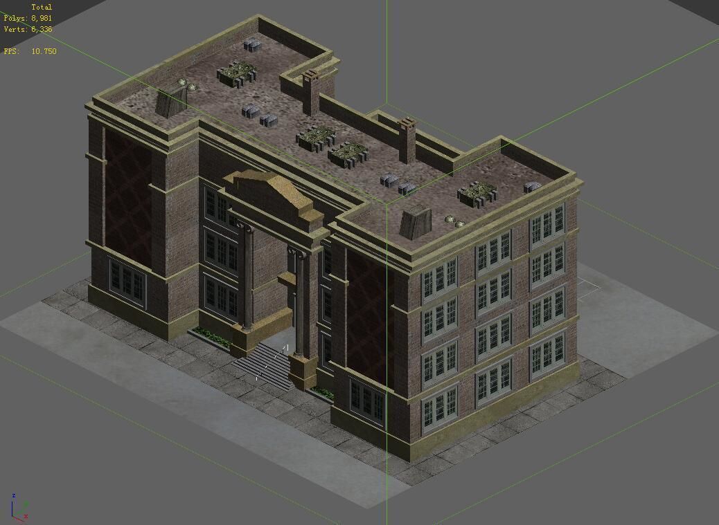 Heterogeneous - Building 03 3D model_7