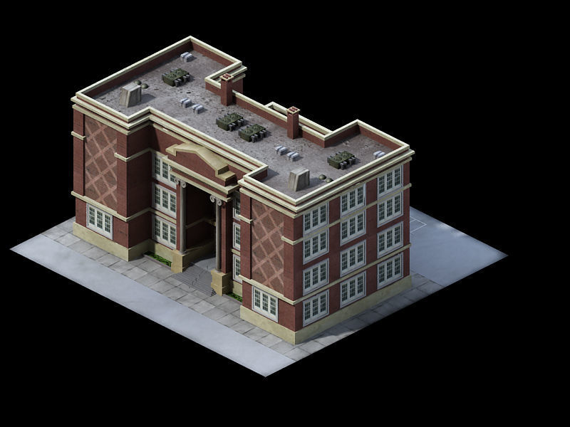 Heterogeneous - Building 03 3D model_4