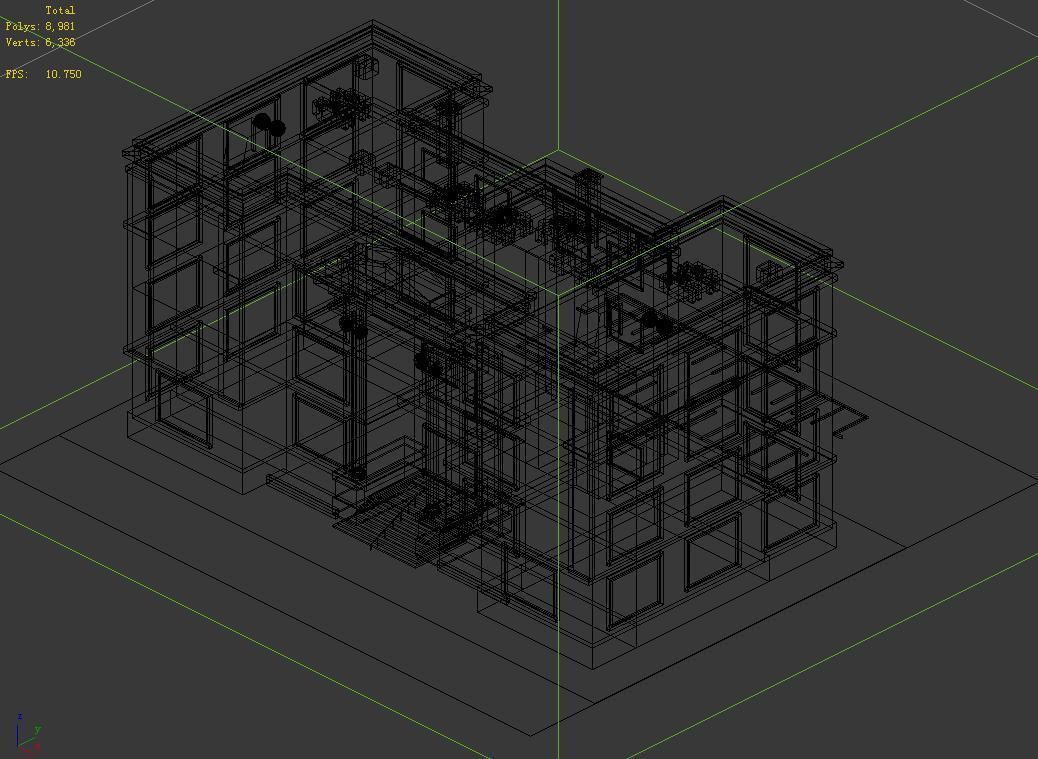 Heterogeneous - Building 03 3D model_6
