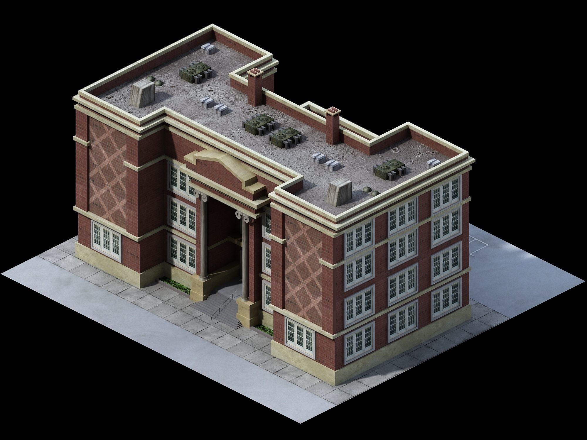 Heterogeneous - Building 03 3D model_5