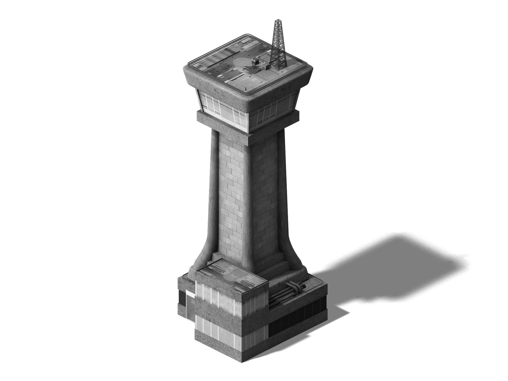 Heterogeneous - Building 04 3D model_4