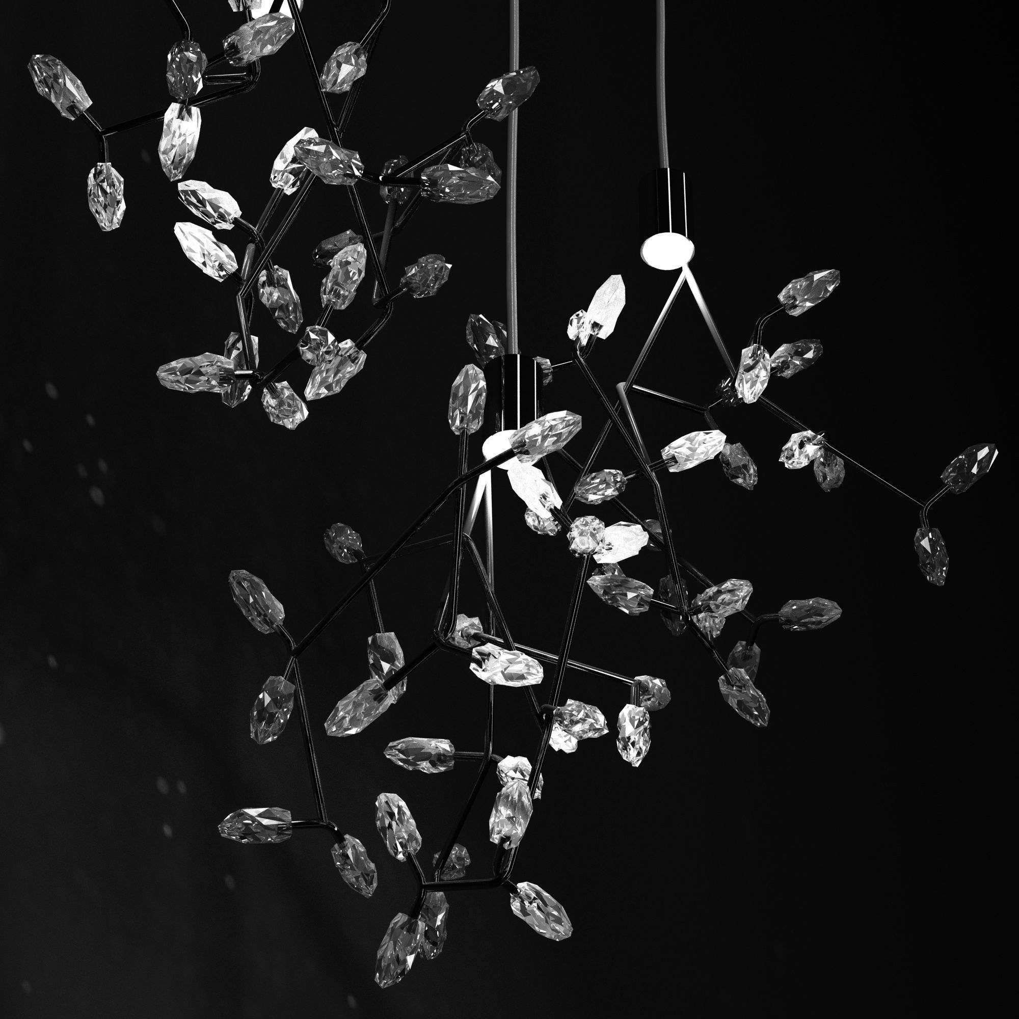 Terzani core pendant 3D model_3