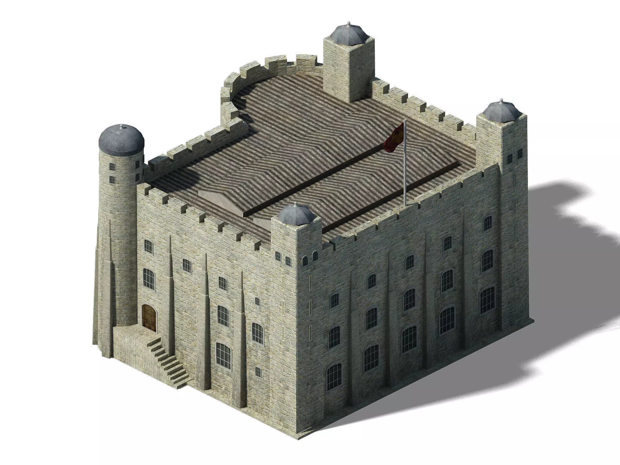 Different dimension - architecture 07 3D model