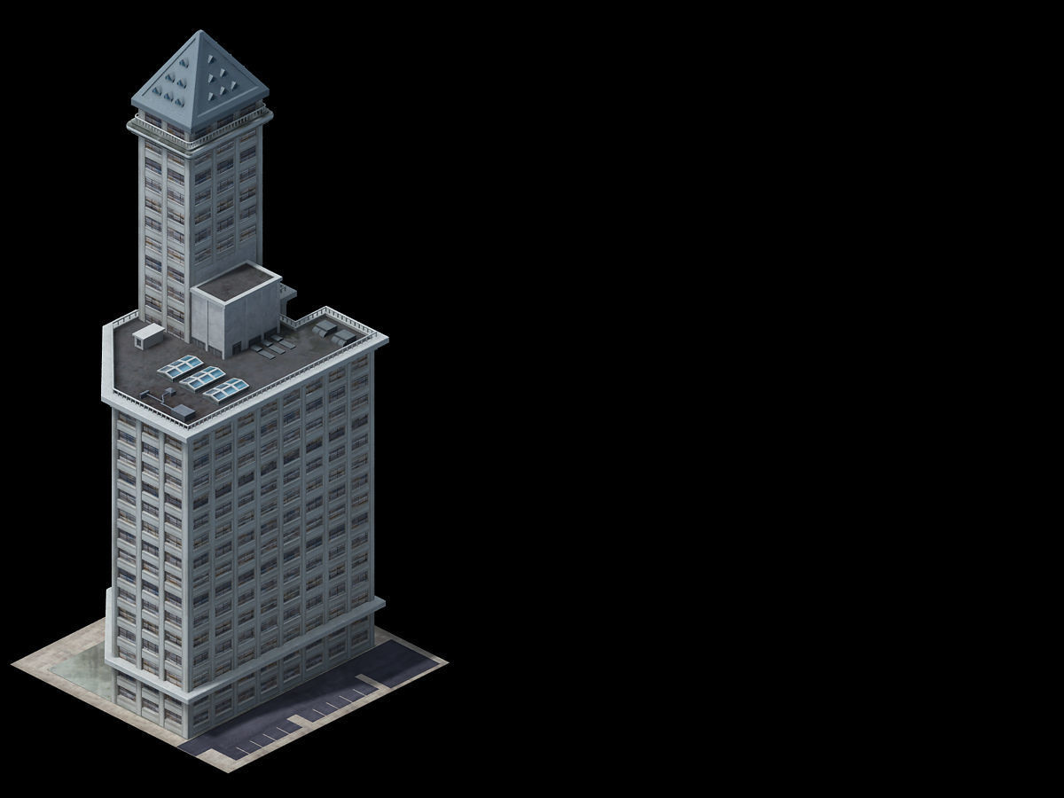 Heterogeneous - Building 08 3D model_3