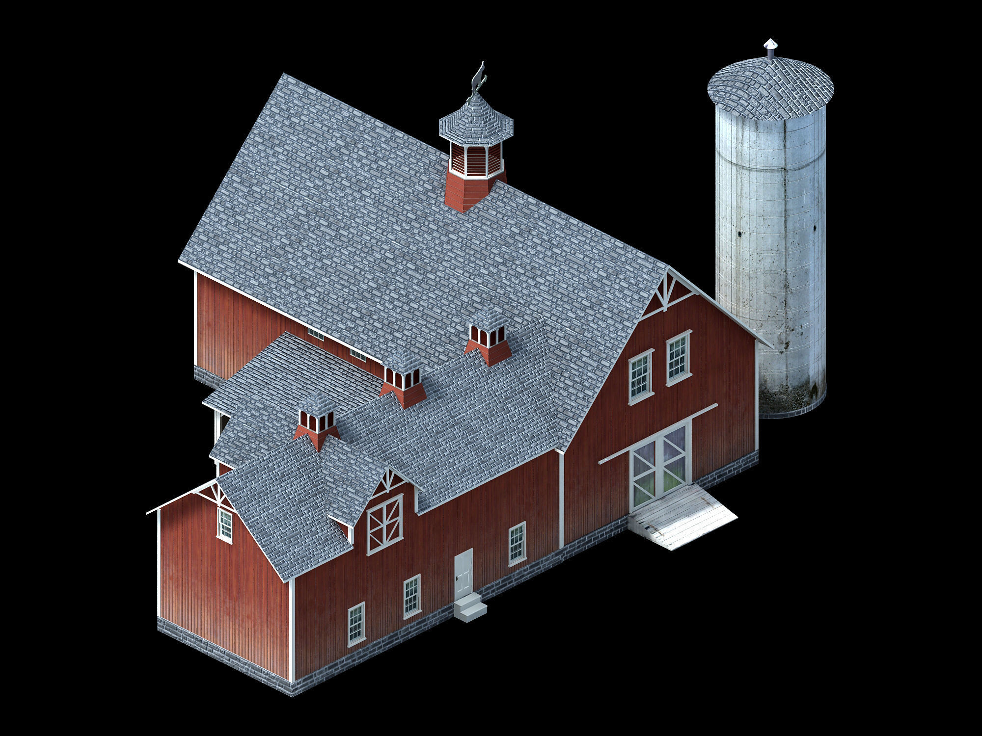 Heterogeneous - Building - Building B Building 05 3D model_5