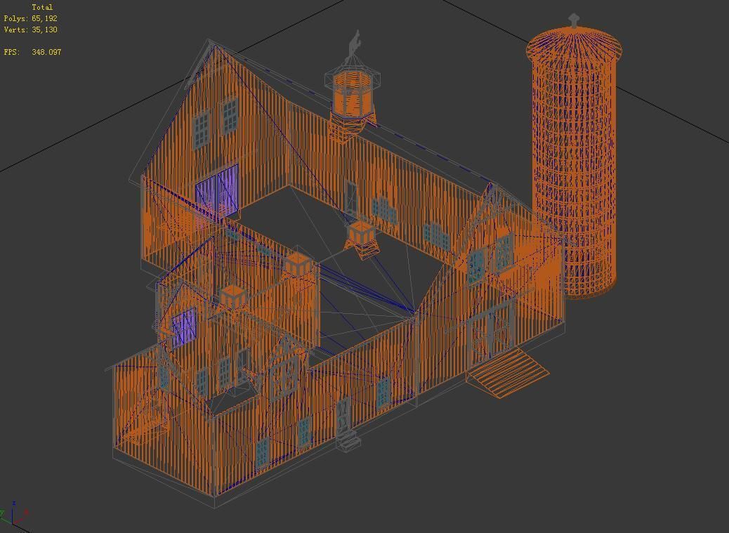 Heterogeneous - Building - Building B Building 05 3D model_2