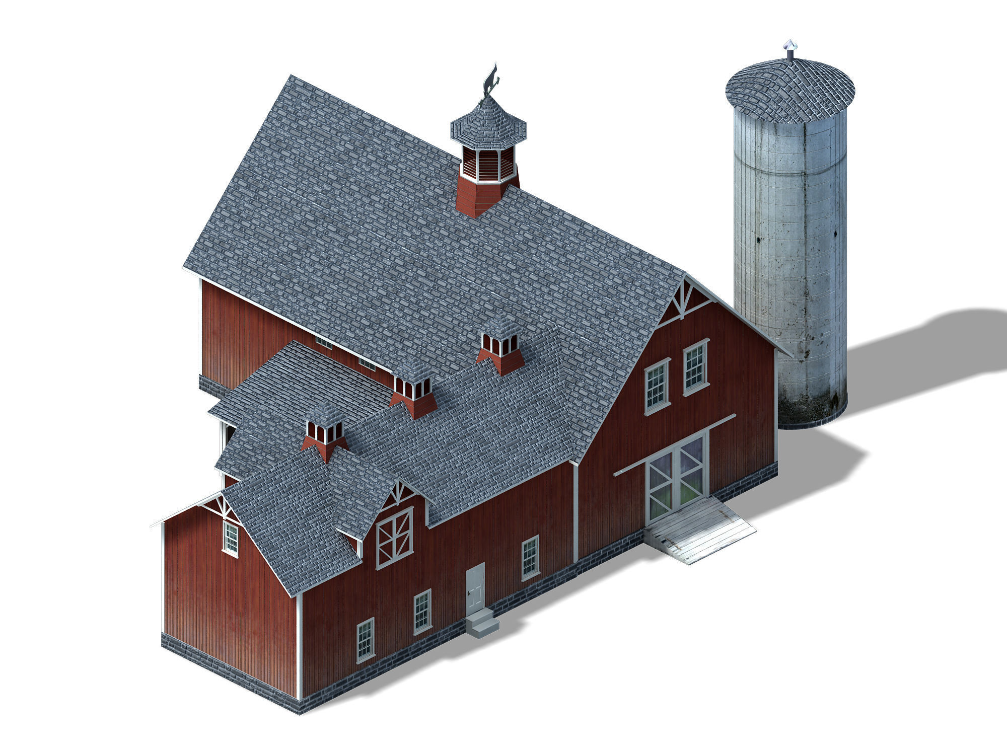 Heterogeneous - Building - Building B Building 05 3D model_4