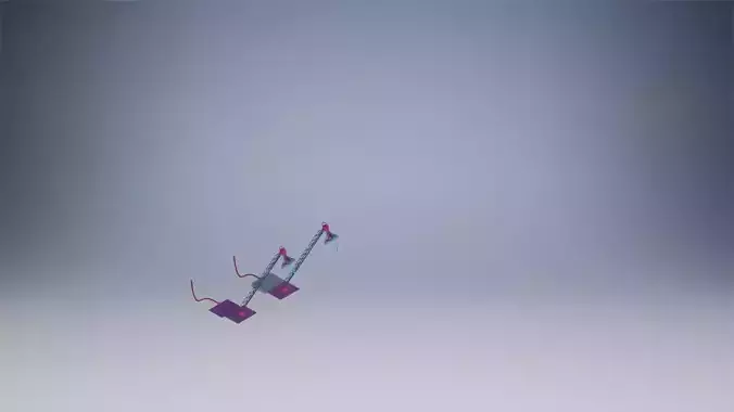 Lampe lamp with handle