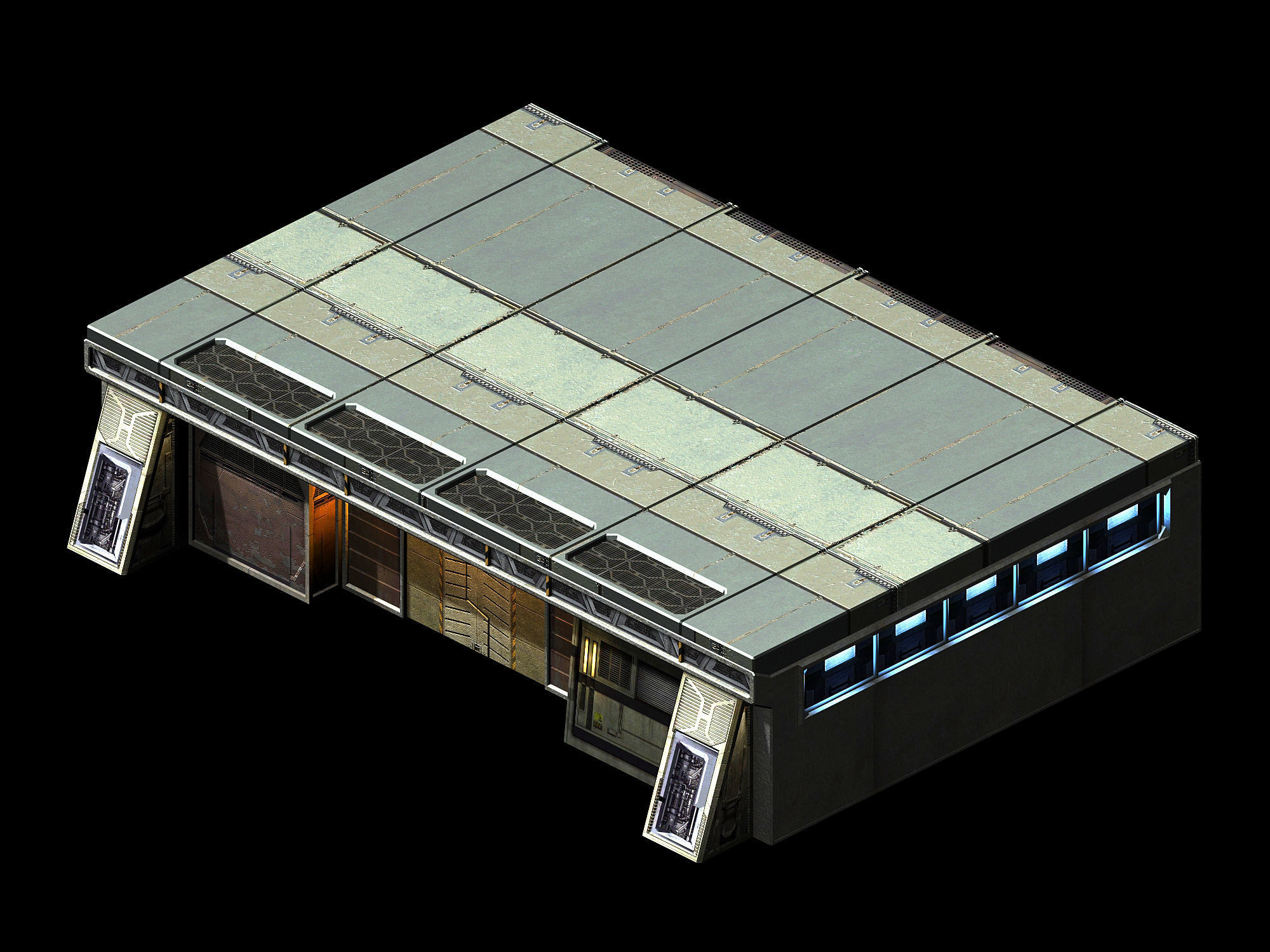 Heterogeneous-architectural-urban housing 3D model_3