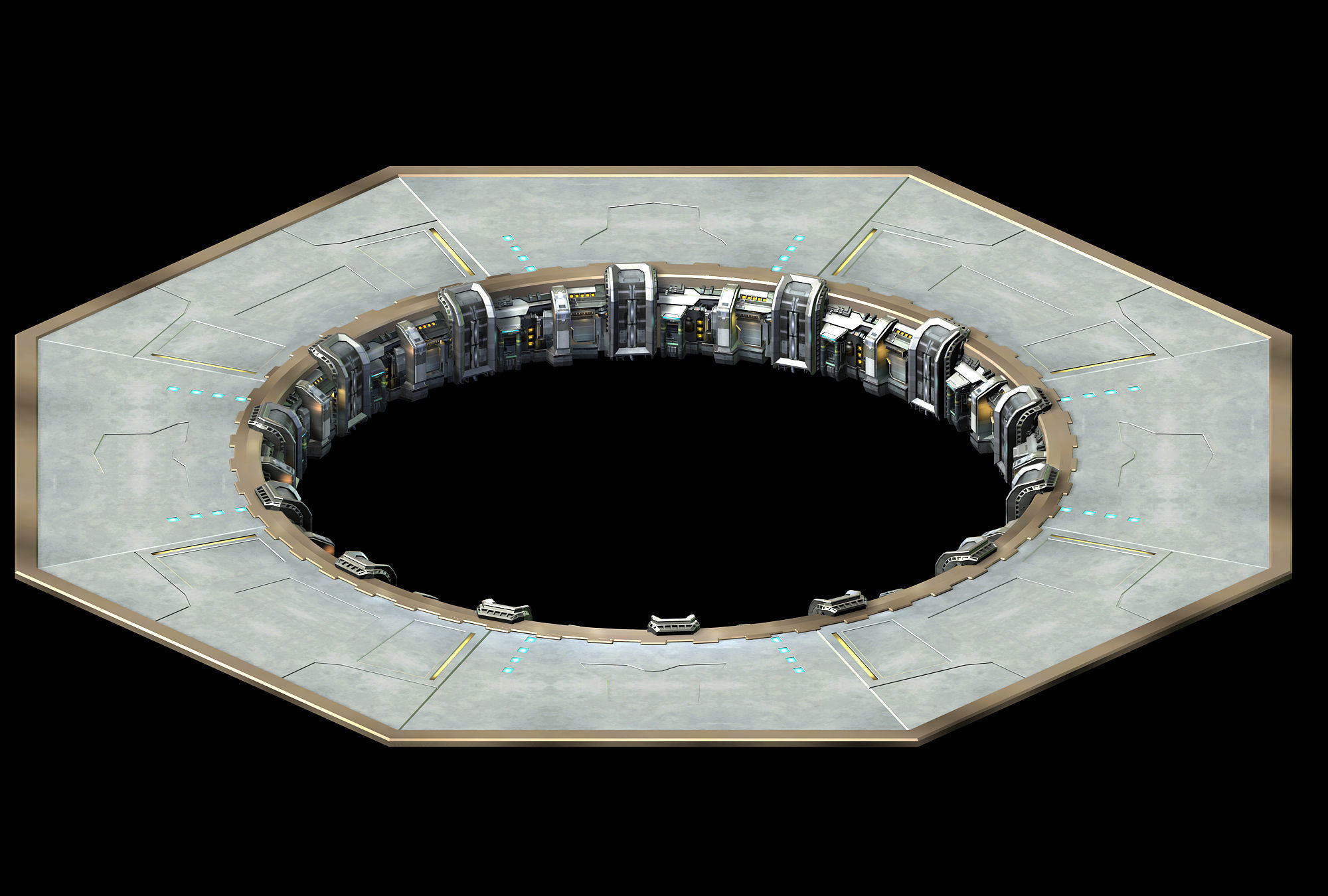 Heterogeneous - Building - Birthplace 01 3D model_3