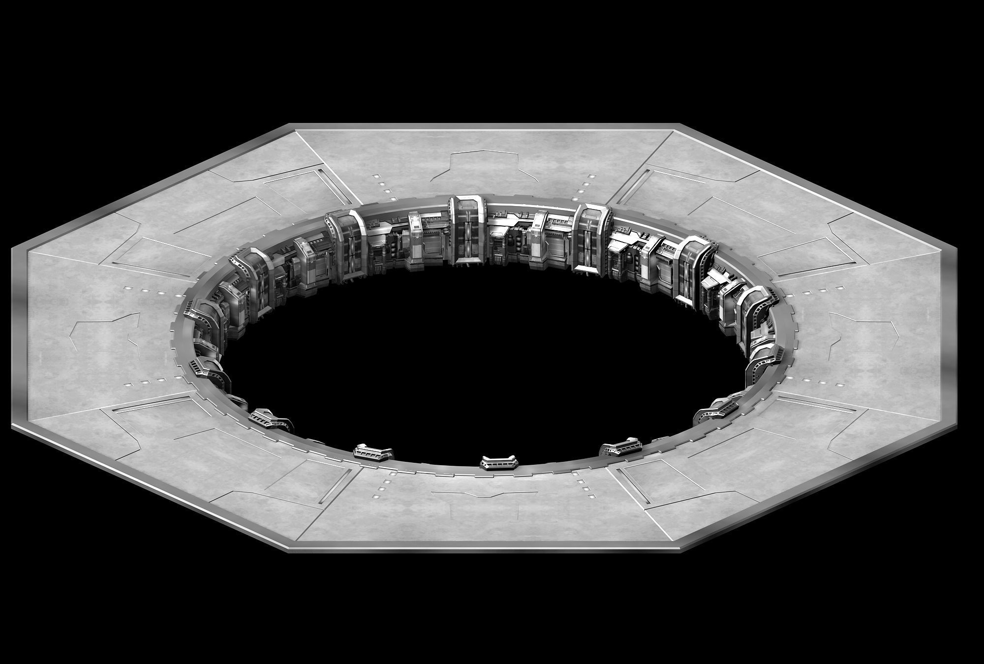 Heterogeneous - Building - Birthplace 01 3D model_4