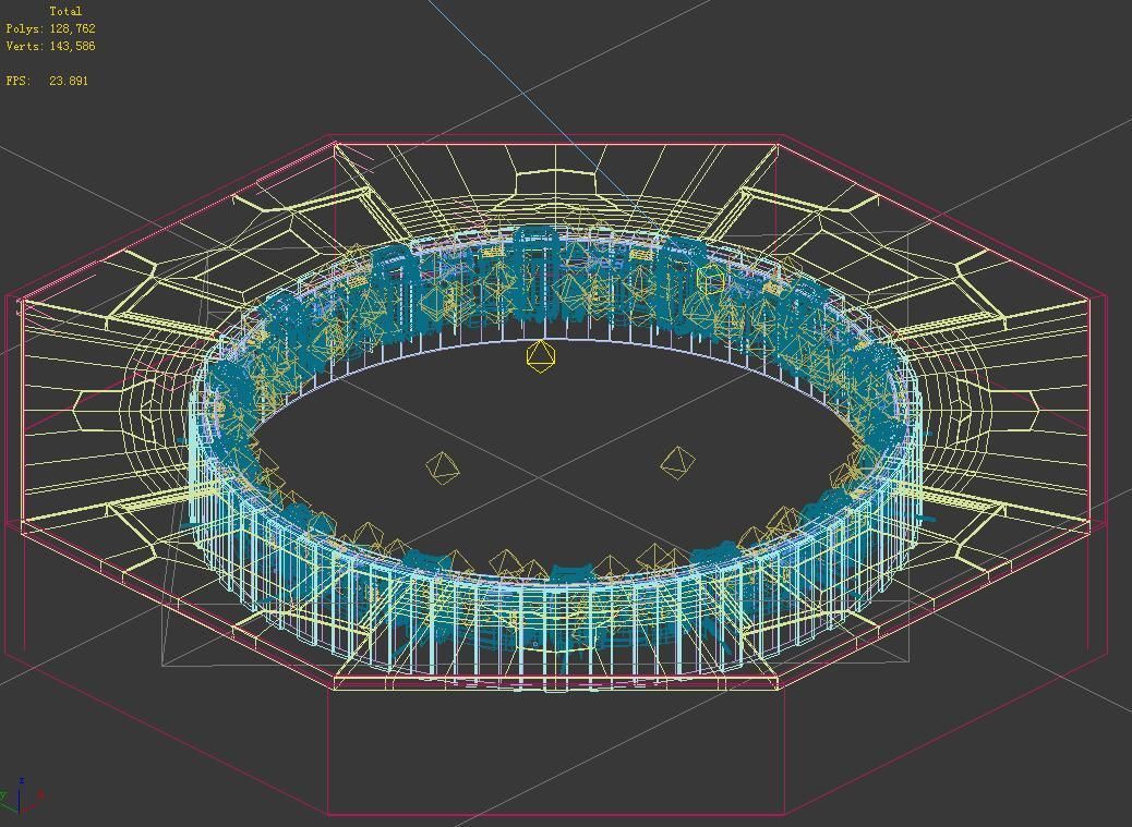 Heterogeneous - Building - Birthplace 01 3D model_1