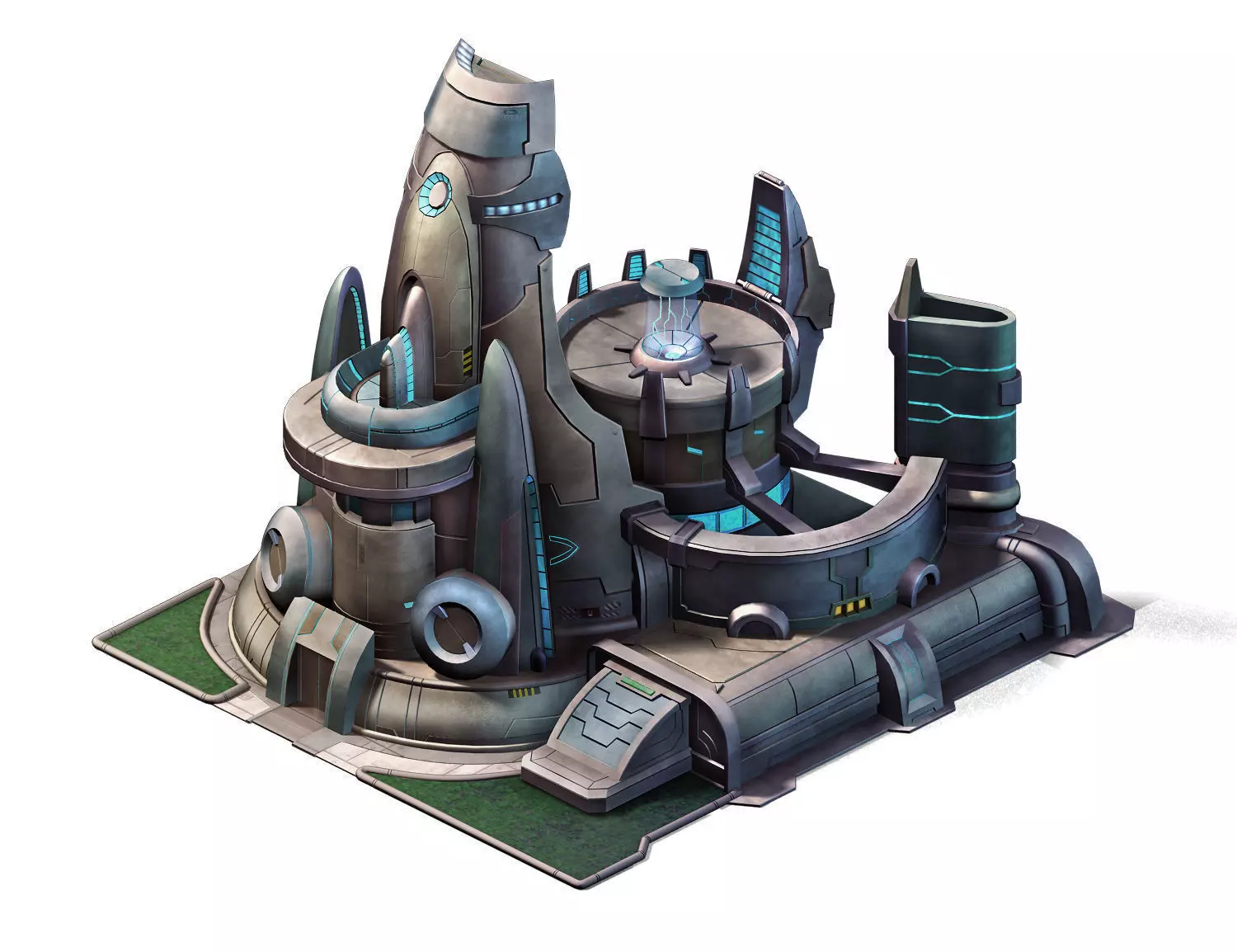 Different dimension - building - energy storage field 02 3D model_0