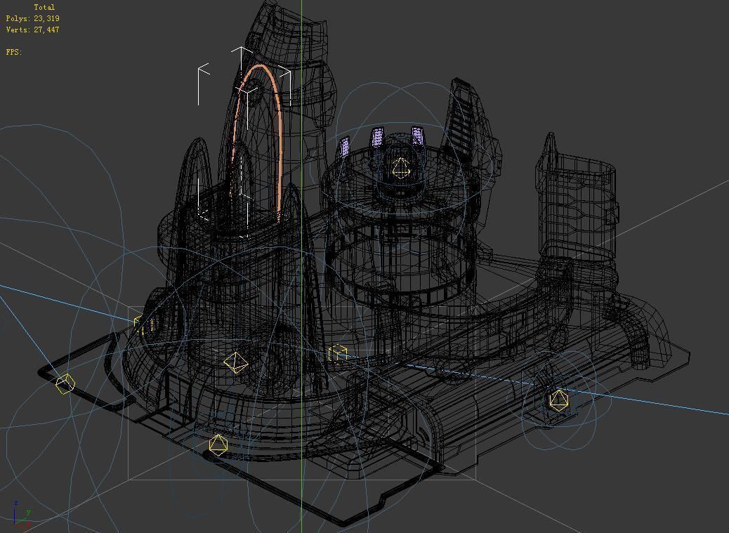 Different dimension - building - energy storage field 02 3D model_1