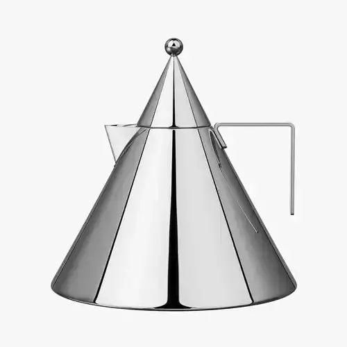 Aldo Rossi Kettle Il conico 3D model