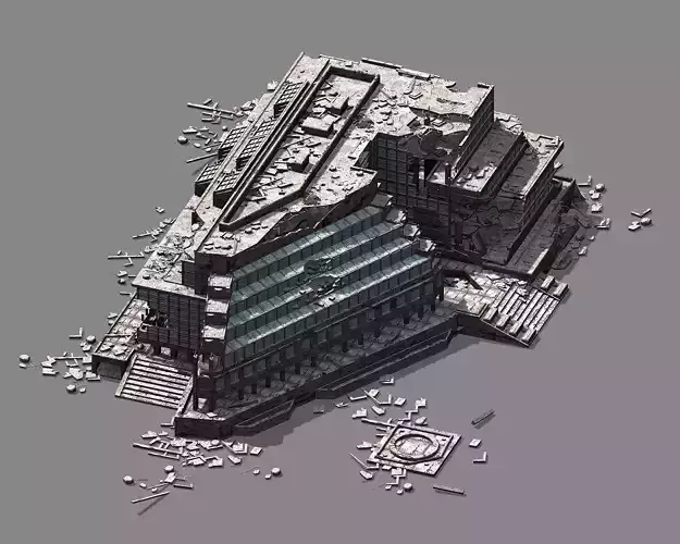 Different dimension - architecture - ruins 02