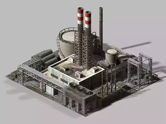 Heterogeneous-building-chemical plant