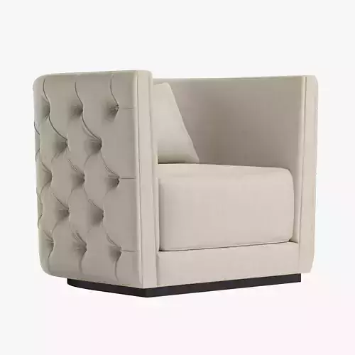LEANDRO Armchair By Opera Contemporary 3D model
