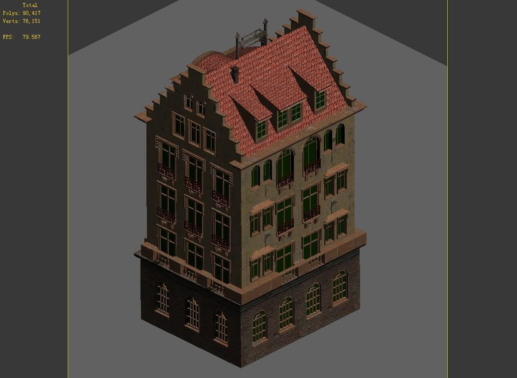 Heterogeneous - Architecture - Building 03 3D model_1