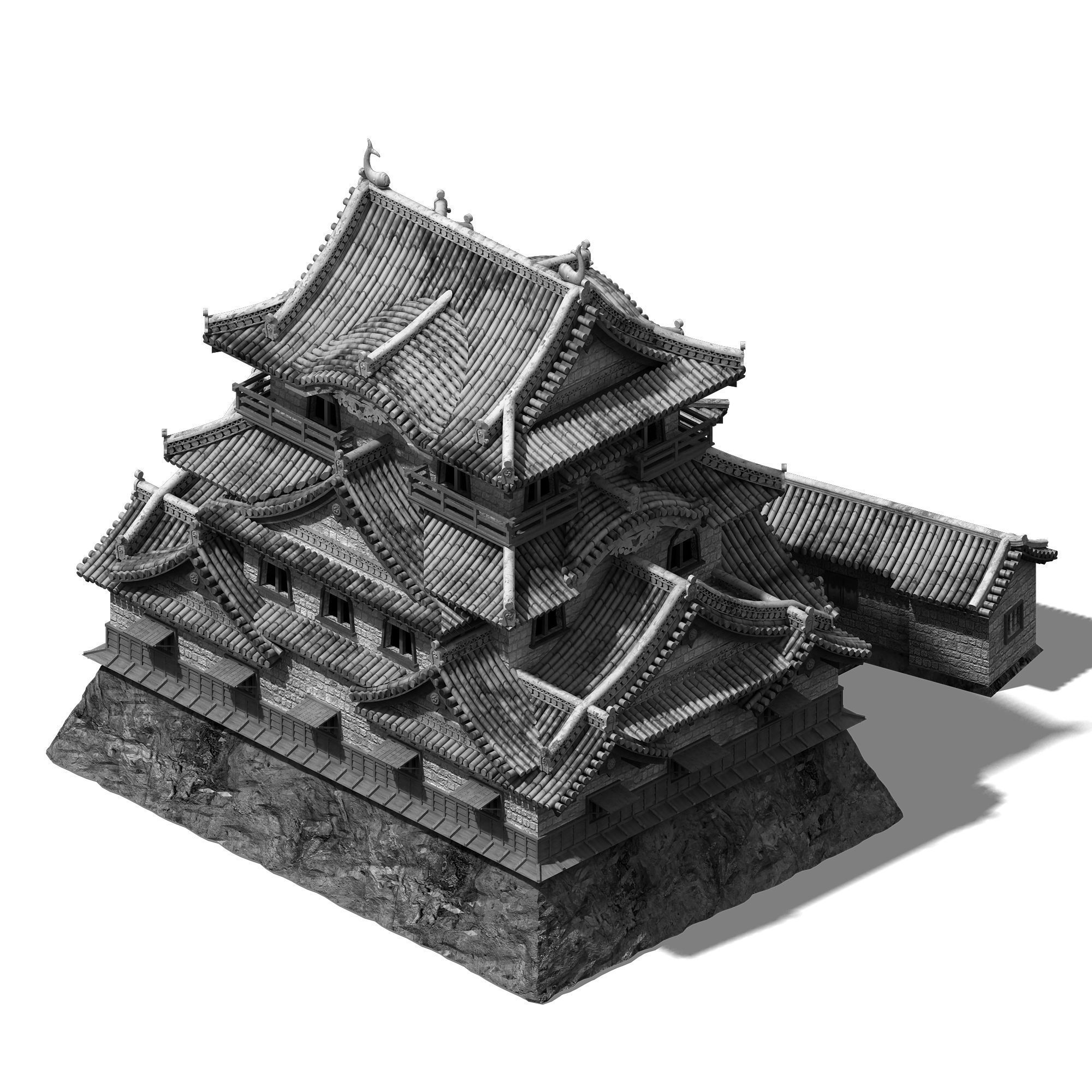 Heterogeneous - Architecture - Building 05 3D model_3