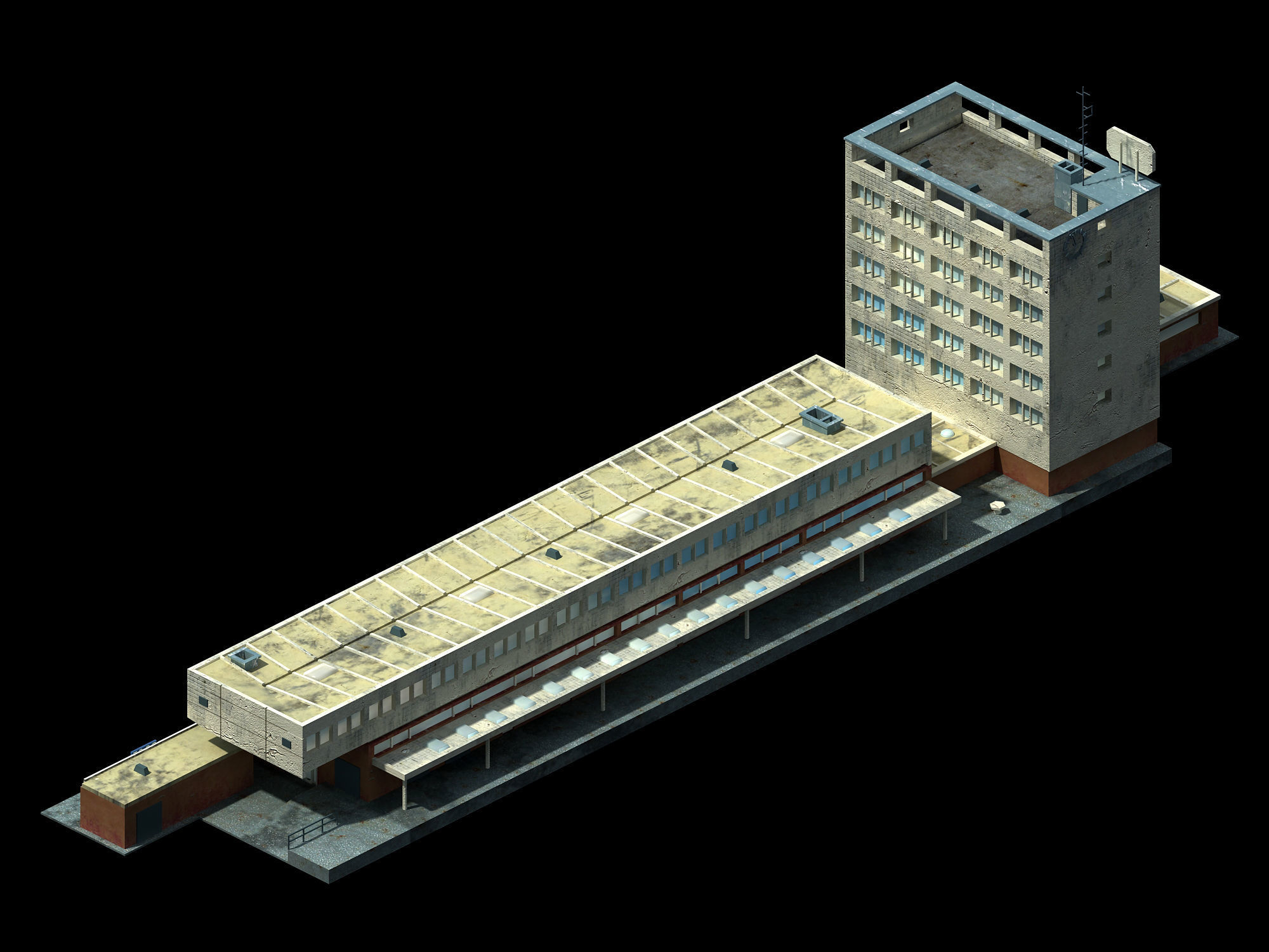 Heterogeneous - Architecture - Building 06 3D model_6