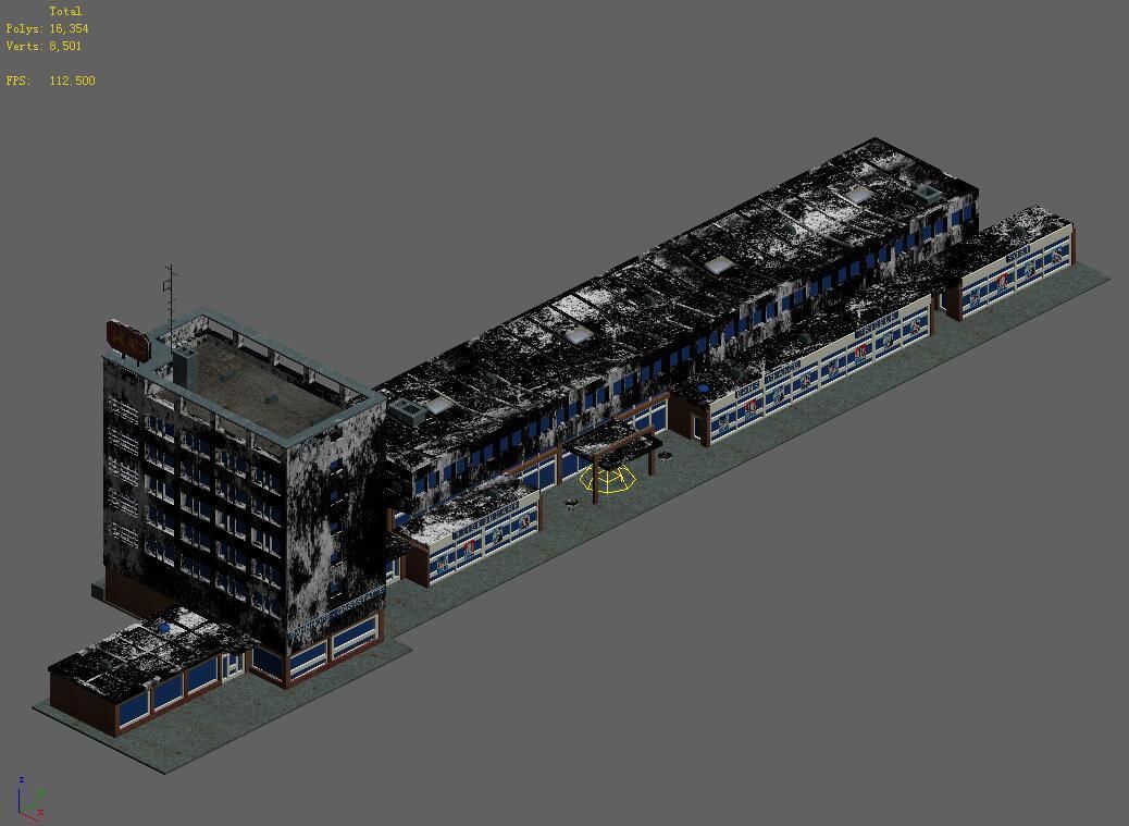 Heterogeneous - Architecture - Building 06 3D model_2