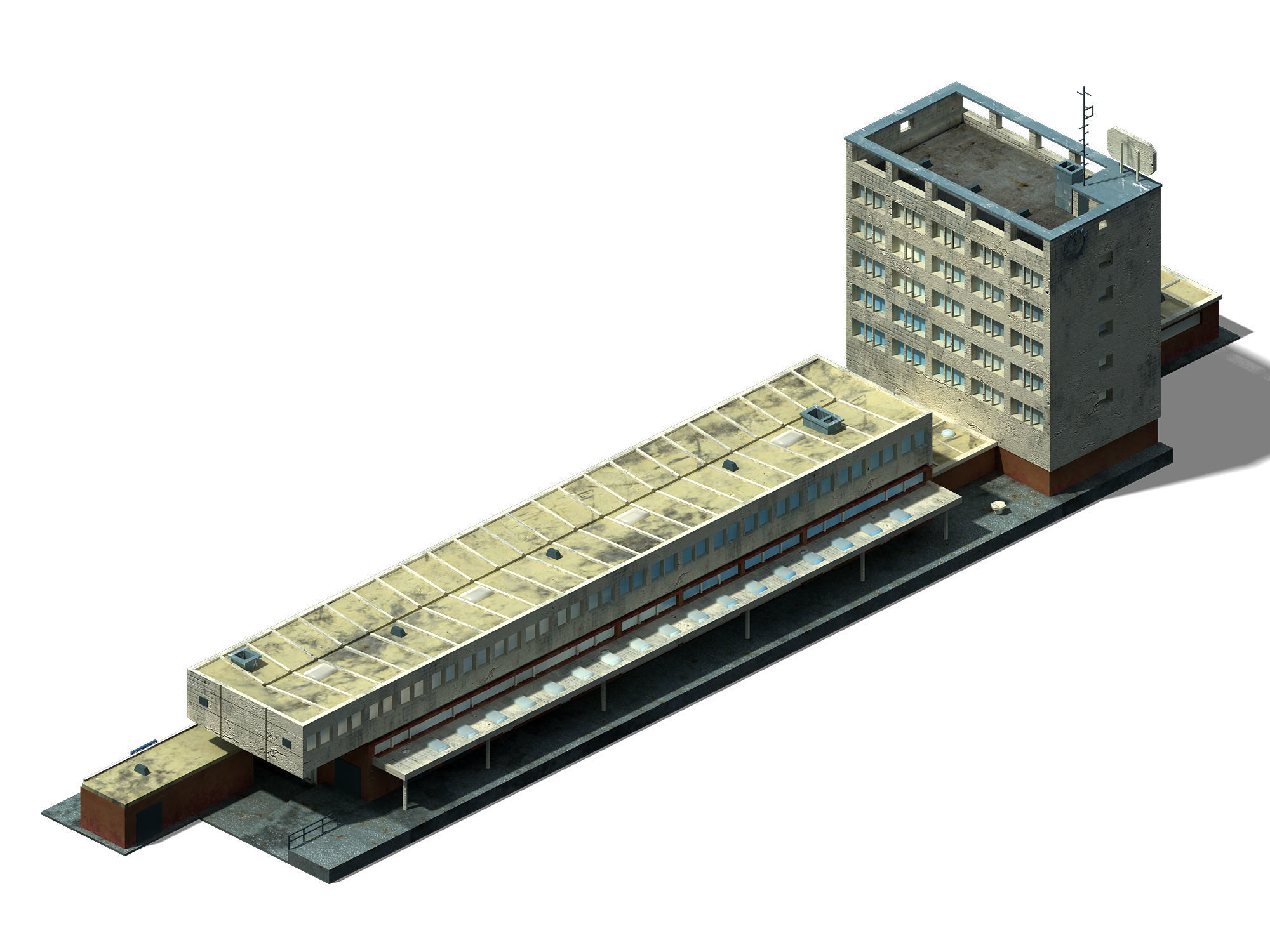 Heterogeneous - Architecture - Building 06 3D model_4