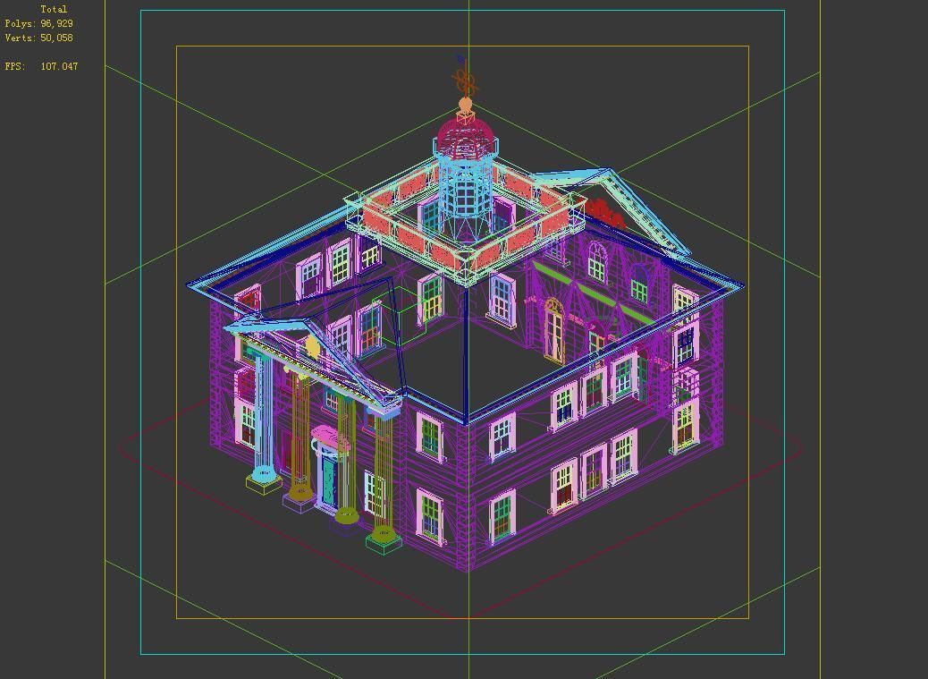 Different dimension - architecture - architecture 07 3D model_2